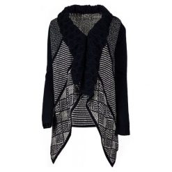 Desigual Sweter Damski Menta Xs Ciemnoniebieski. Swetry damskie marki Desigual. W wyprzedaży za 332.00 zł.