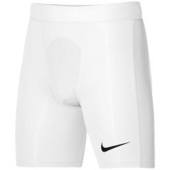 Męskie Spodenki Pro Strike DriFIT. Białe krótkie spodenki sportowe męskie Nike, l, bez wzorów, z materiału, na fitness i siłownię, dri-fit (nike). Za 115.80 zł.