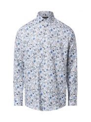Finshley & Harding koszula non-iron Mężczyźni Modern Fit Bawełna biały|niebieski|wielokolorowy, 44. Białe koszule męskie Finshley & Harding, m, bez wzorów, z bawełny, biznesowe, bez kołnierzyka, bez ramiączek. Za 199.95 zł.