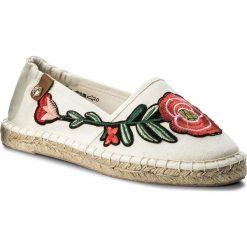 Espadryle TAMARIS - 1-24605-20 Offwht Flower 114. Białe espadryle damskie Tamaris, z materiału. W wyprzedaży za 139.00 zł.