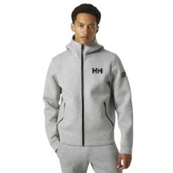 Bluza Męska Helly Hansen Hp Ocean Fz 2.0. Szare bluzy męskie Helly Hansen, m, bez wzorów, z poliesteru, bez kaptura. Za 579.00 zł.