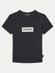 Napapijri T-Shirt Chamois NP0A4ILE M Czarny Regular Fit. Czarne t-shirty dla chłopców Napapijri, bez wzorów, z bawełny, bez ramiączek. Za 99.99 zł.
