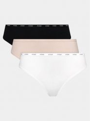 Guess Komplet 3 par fig klasycznych O4GG15 K6YW1 Kolorowy. Figi damskie Guess, xs, z aplikacjami, z bawełny. Za 99.99 zł.