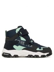 Primigi Śniegowce GORE-TEX 8936233 D Granatowy. Niebieskie buty zimowe dziewczęce Primigi, z gore-texu, bez zapięcia. Za 529.99 zł.