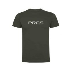 Koszulka męska t-shirt PROS. Zielone t-shirty męskie Pros, l, bez wzorów, z bawełny, eleganckie, bez kołnierzyka. Za 129.00 zł.