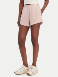 Guess Szorty sportowe O6GD02 KCQP2 Różowy Relaxed Fit. Czerwone szorty sportowe damskie Guess, s, z aplikacjami, z wiskozy, sportowe. Za 179.99 zł.