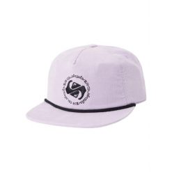 Czapka z daszkiem męska Quiksilver Soft Shock. Fioletowe czapki i kapelusze męskie Quiksilver, bez wzorów, z bawełny, sportowe. Za 60.00 zł.