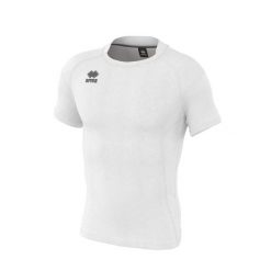 Jersey Errea skarlet. Białe koszulki sportowe męskie ERREA, bez wzorów, z jersey, bez kołnierzyka, bez ramiączek. Za 164.50 zł.