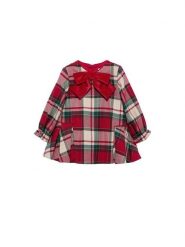 Abel & Lula Sukienka codzienna 5509 Czerwony Regular Fit. Czerwone sukienki dla dziewczynek Abel & Lula, bez wzorów, z syntetyku, bez ramiączek. Za 289.99 zł.
