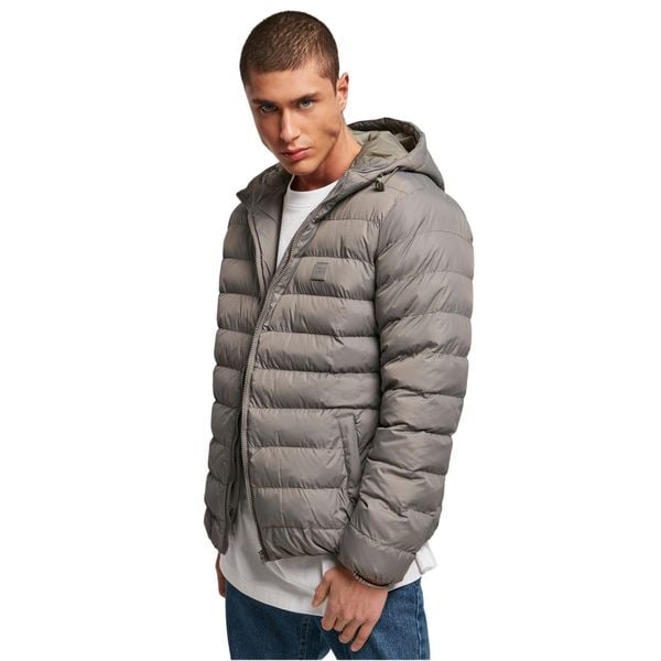 Kurtka puchowa Urban Classics Basic Bubble. Brązowe kurtki męskie Urban Classics, na zimę, s, bez wzorów, z puchu, klasyczne. Za 252.50 zł.
