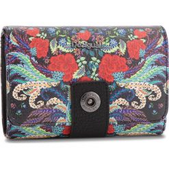 Duży Portfel Damski DESIGUAL - 18WAYP44 2000. Czarne portfele damskie Desigual, ze skóry ekologicznej. W wyprzedaży za 169.00 zł.