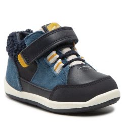 Sneakersy Mayoral. Niebieskie półbuty chłopięce Mayoral, bez wzorów, bez zapięcia. Za 159.99 zł.