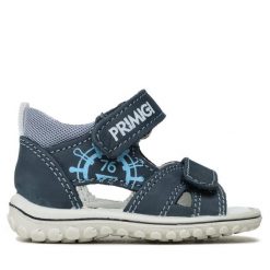 Sandały Primigi. Niebieskie sandały chłopięce Primigi, bez zapięcia. Za 139.99 zł.