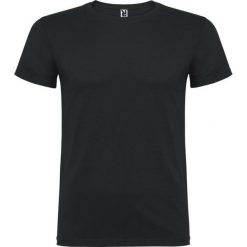 Męska Koszulka Z Krótkim Rękawem Beagle. Czarne koszulki sportowe męskie ROLY, m, bez wzorów, bez kołnierzyka, bez ramiączek, trekkingowe. Za 48.99 zł.