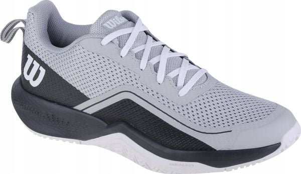 Wilson Wilson Rush Pro Lite WRS333190 szary 48. Szare buty sportowe męskie Wilson, bez zapięcia. Za 392.99 zł.