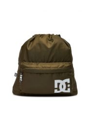 DC Worek DCI-P-004-07 Khaki. Brązowe plecaki damskie DC, bez wzorów, z materiału. Za 99.99 zł.