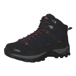 Buty trekkingowe męskie CMP Rigel Mid Wp. Czarne trekkingi męskie CMP, trekkingowe. Za 299.00 zł.