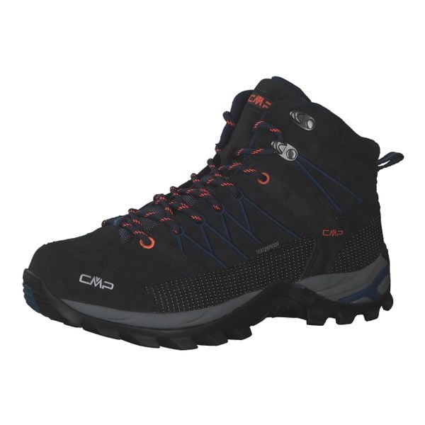 Buty trekkingowe męskie CMP Rigel Mid Wp. Czarne trekkingi męskie CMP, trekkingowe. Za 299.00 zł.