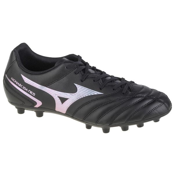 Buty piłkarskie - korki męskie, Mizuno Monarcida II Select Ag. Czarne buty sportowe męskie Mizuno, bez zapięcia, do piłki nożnej. Za 249.99 zł.
