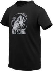 Helikon-Tex T-Shirt (Old school) - Czarny. Czarne t-shirty męskie HELIKON-TEX, m, bez wzorów, bez kołnierzyka. Za 92.25 zł.
