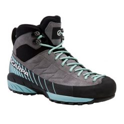 Buty podejściowe damskie SCARPA Mescalito Mid GTX. Szare obuwie sportowe damskie Scarpa, trekkingowe. Za 899.99 zł.