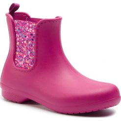 Kalosze CROCS - Freesail Chelsea Boot W 204630 Berry/Dots. Kozaki damskie marki Crocs. Za 219.00 zł.