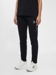 Damskie spodnie dresowe Hummel Authentic. Czarne spodnie dresowe damskie Hummel, l, bez wzorów, z bawełny. Za 214.80 zł.