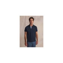 Koszulka Polo Męska TBS Clidepol. Niebieskie koszulki polo męskie TBS, m, bez wzorów, eleganckie, bez ramiączek. Za 279.00 zł.