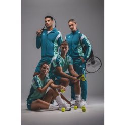 Kurtka treningowa Erima Celebrate 125 z kapturem, wielokolorowa dla juniorów. Zielone kurtki męskie Erima, na zimę, m, bez wzorów, z kapturem. Za 333.99 zł.