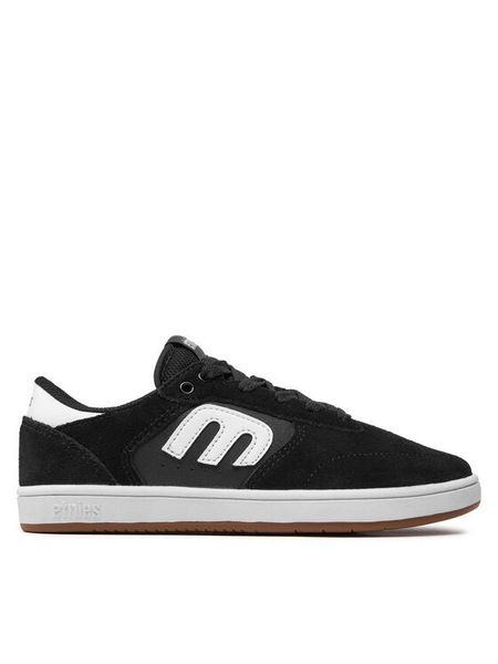 Etnies Sneakersy Kids Windrow 4301000146 Czarny. Czarne buty sportowe chłopięce Etnies, bez wzorów, ze skóry, bez zapięcia. Za 189.99 zł.