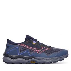 Buty do biegania Mizuno. Szare obuwie sportowe damskie Mizuno, bez wzorów, z gore-texu, do biegania, mizuno wave. Za 599.99 zł.
