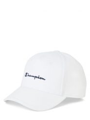 Champion Czapka Mężczyźni Bawełna biały, ONE SIZE. Białe czapki i kapelusze męskie Champion, bez wzorów, z bawełny, sportowe. Za 44.95 zł.