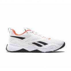 Buty treningowe męskie Reebok Nfx Trainer. Białe buty sportowe męskie Reebok, z materiału, bez zapięcia. Za 239.00 zł.
