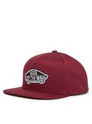 Vans Czapka z daszkiem VN000EZBZCF1 Bordowy. Czerwone rękawiczki męskie Vans, bez wzorów, z bawełny. Za 139.99 zł.