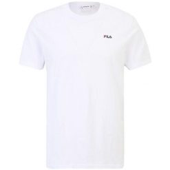 T-shirt Męski Standardowy Laas. Białe koszulki sportowe męskie Fila, m, bez wzorów, bez kołnierzyka, bez ramiączek, trekkingowe. Za 132.99 zł.