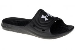 Klapki męskie Under Armour Locker IV SL. Białe klapki męskie Under Armour, z materiału, sportowe. Za 146.55 zł.