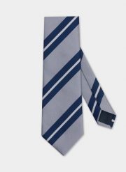 PAKO LORENTE – Krawat męski szary P22SF-KX-008-S-0. Szare krawaty i muchy Pako Lorente, bez wzorów, z poliesteru. Za 29.99 zł.