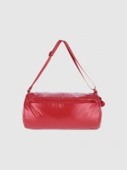 4F Torba barrel bag na ramię - czerwona Uniwersalny. Czerwone plecaki damskie 4f, bez wzorów, z syntetyku, biznesowe. W wyprzedaży za 89.99 zł.