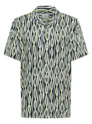 Mustang Koszula Layton 1016473 Zielony Relaxed Fit. Zielone koszule męskie Mustang, m, bez wzorów, z wiskozy, bez kołnierzyka, bez ramiączek. Za 159.99 zł.