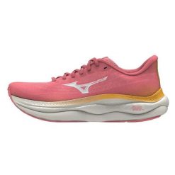 Damskie buty do biegania Mizuno Wave Sky 9. Białe obuwie sportowe damskie Mizuno, bez wzorów, z materiału, do biegania, mizuno wave. Za 746.65 zł.