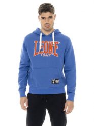 Męska zimowa bluza z kapturem i nadrukiem w groszki, Leone 1947 New Era. Żółte bluzy sportowe męskie LEONE 1947 APPAREL, m, bez wzorów, z bawełny, z kapturem, na fitness i siłownię. Za 324.17 zł.