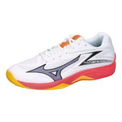 Mizuno Thunder Blade Z – Buty do piłki ręcznej męskie. Białe buty sportowe męskie Mizuno, bez zapięcia, do piłki ręcznej. Za 299.99 zł.