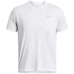 Koszulka do biegania męska Under Armour UA Launchreflective. Białe koszulki sportowe męskie Under Armour, m, bez wzorów, bez kołnierzyka, bez ramiączek, do biegania. Za 109.99 zł.