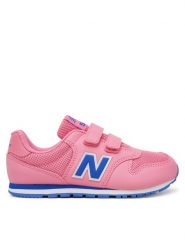 New Balance Sneakersy PV500PM1 Różowy. Czerwone buty sportowe dziewczęce New Balance, bez wzorów, ze skóry, bez zapięcia. Za 159.99 zł.