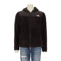 Damska kurtka polarowa Denali TNF czarna. Czarne kurtki sportowe damskie The North Face, l, bez wzorów, z polaru, bez kaptura, trekkingowe. Za 212.96 zł.