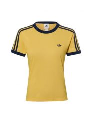 Adidas Originals Koszulka Kobiety żółty|niebieski, S. Niebieskie t-shirty damskie adidas Originals, s, bez wzorów, bez kołnierzyka. Za 179.95 zł.