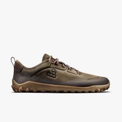 Buty barefoot męskie Vivobarefoot Tracker Leather Low bracken. Brązowe trekkingi męskie Vivobarefoot, trekkingowe. Za 749.99 zł.