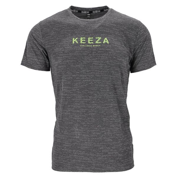 Koszulka do biegania męska KEEZA Bolt. Szare koszulki sportowe męskie KEEZA, m, bez wzorów, bez kołnierzyka, bez ramiączek, do biegania. Za 50.00 zł.