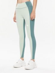 The North Face Legginsy Ma NF0A856I Zielony Regular Fit. Zielone legginsy damskie The North Face, s, bez wzorów, z syntetyku. Za 149.99 zł.