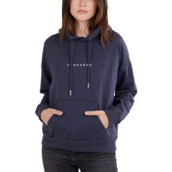 Damska bluza z kapturem Fundango Haley. Niebieskie bluzy sportowe damskie Fundango, xl, bez wzorów, z kapturem. Za 239.90 zł.